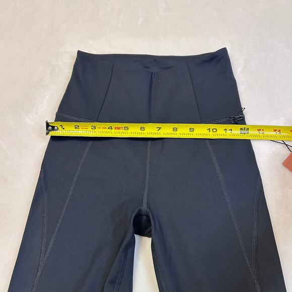 Girlfriend Collective Women's Black Compressive High-Rise 7/8 Legging - Size XS - Picture 5 of 9